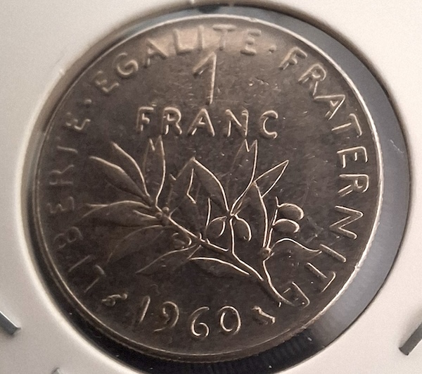1 Franco 1960 de França