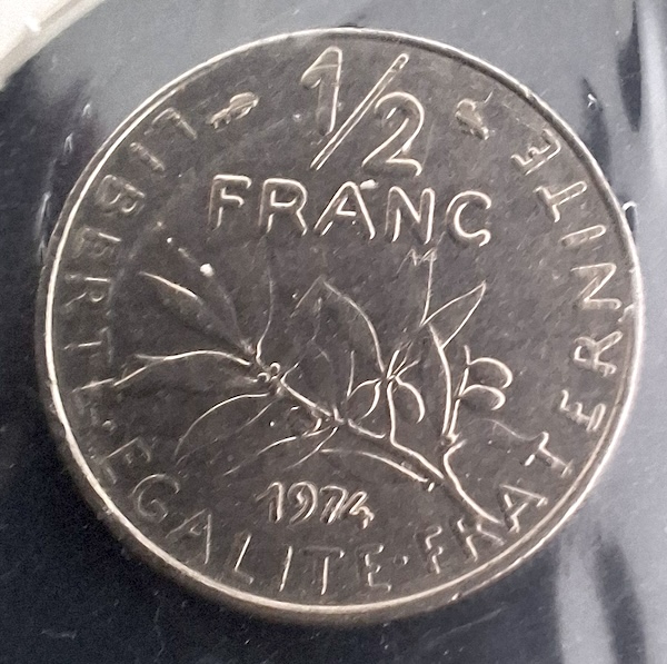 1/2 Franco de França de 1974