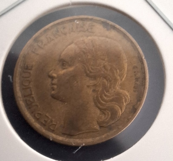 20 Francos 1952 B de França