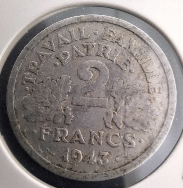 2 Francos de 1943 de França