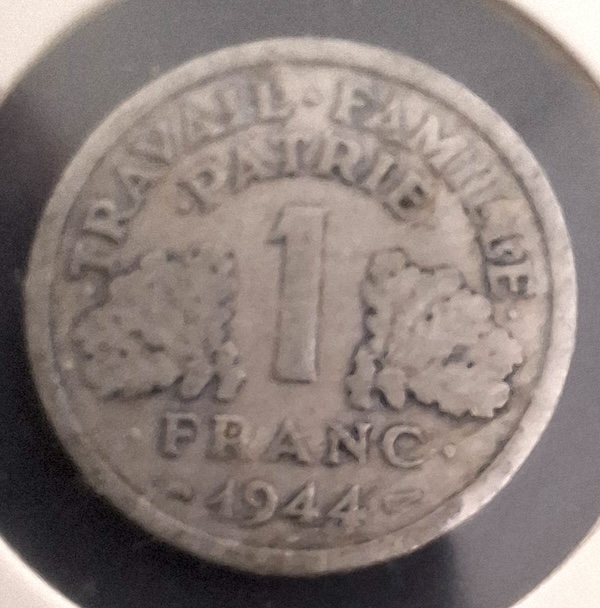 1 Franco de França de 1944