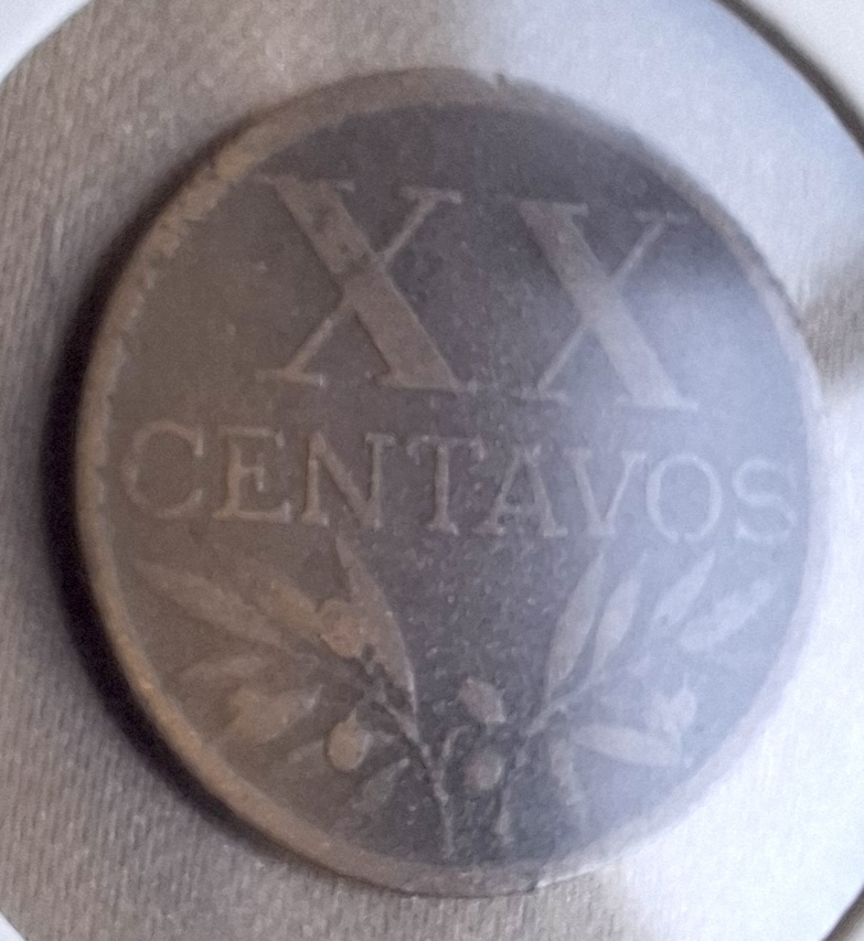 XX Centavos 1944 Portugal